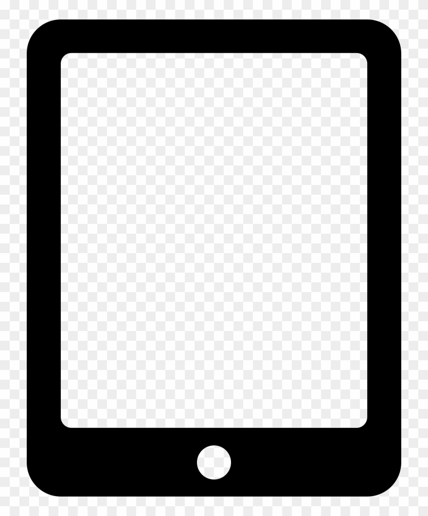Tablet 2 Icon - Blank Check Off Box Clipart