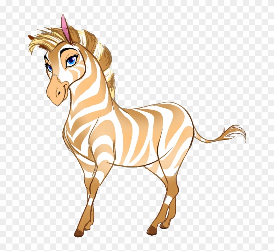 Dhahabu - Lion Guard Golden Zebra Clipart