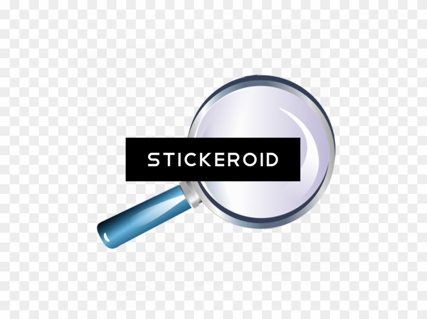 Blue Magnifying Glass Icon Loupe - Duke Nukem Forever Box Art Clipart