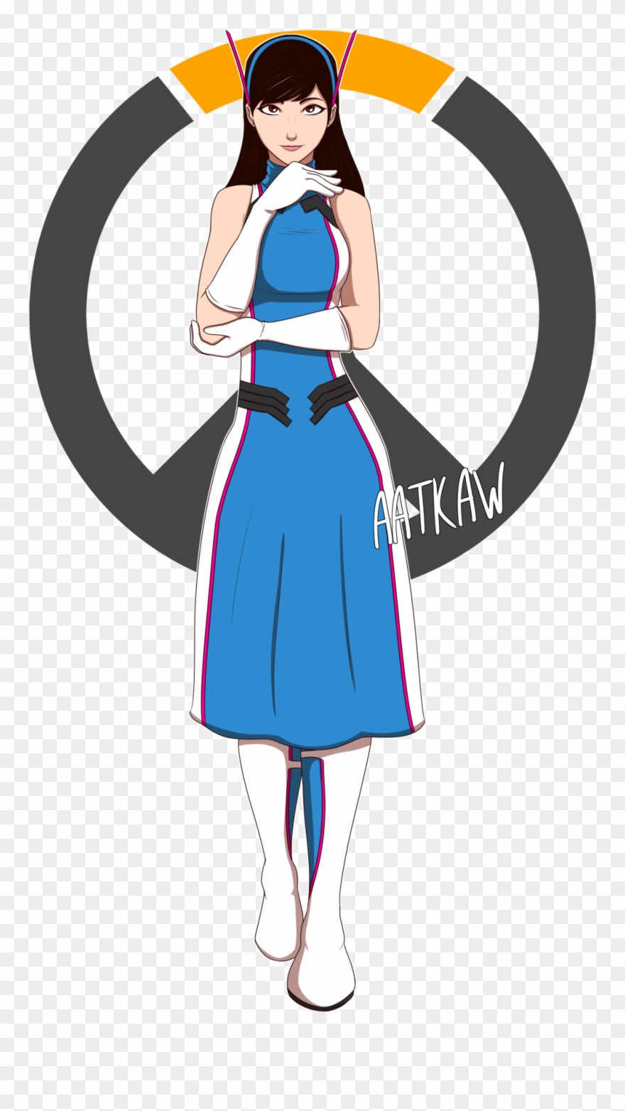 Overwatch Mercy Underwear Clipart