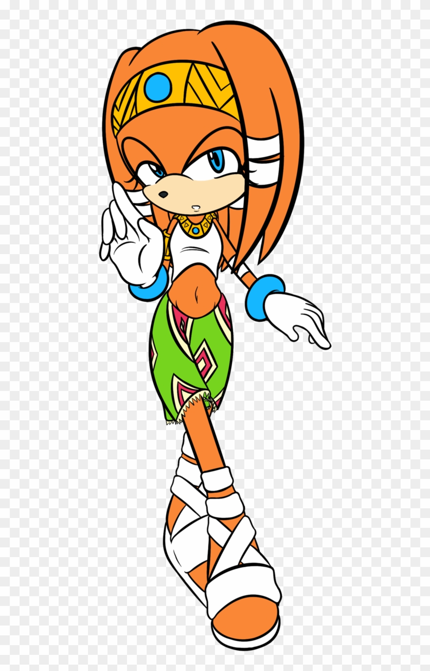 Tikal The Echidna - Tikal The Echidna Angry Clipart