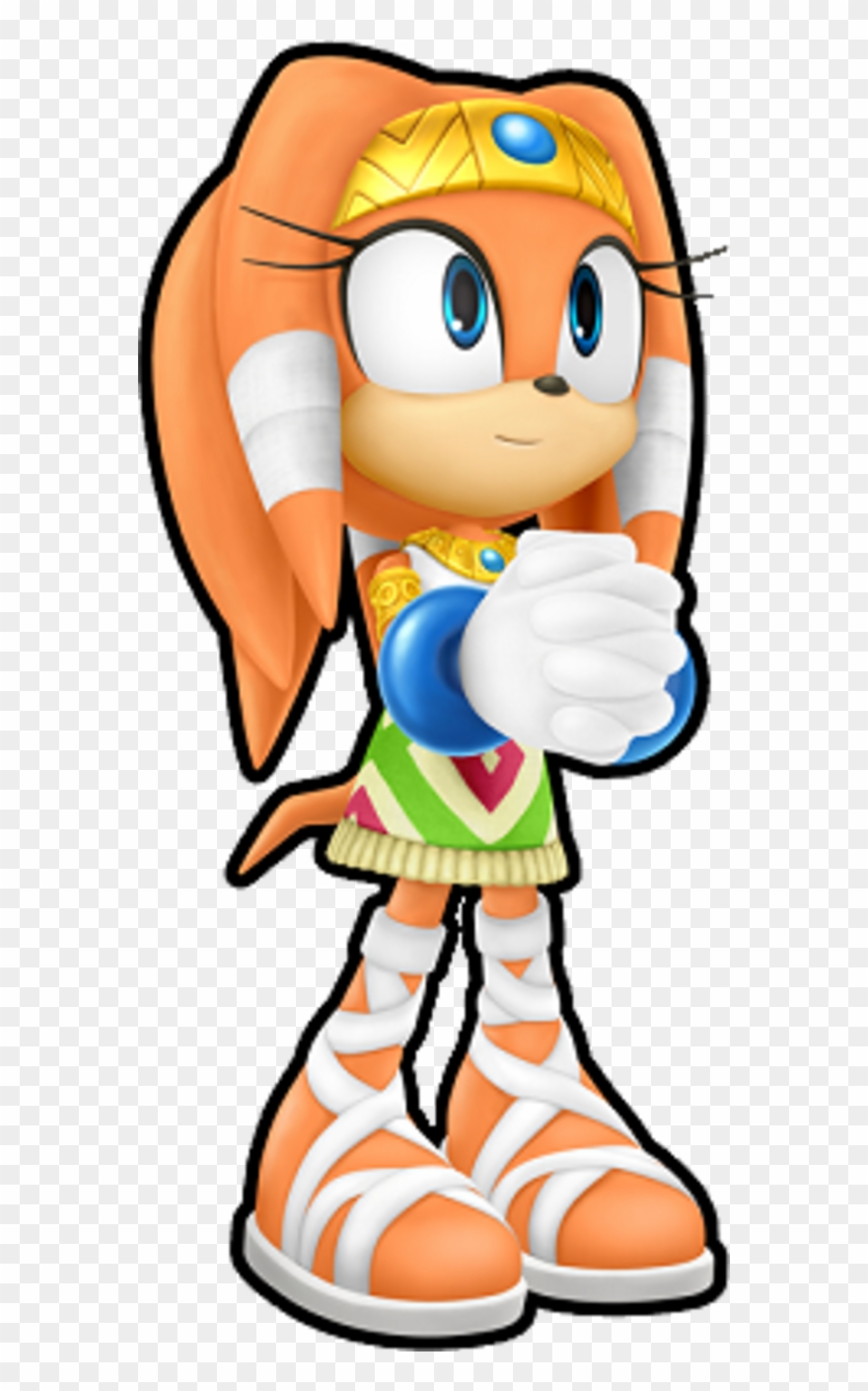 Tikal The Echidna Render Clipart