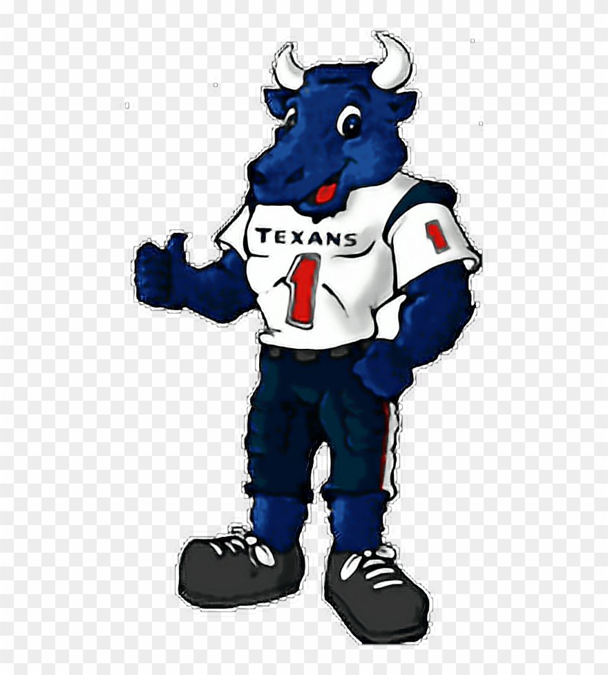Helmet Clipart Houston Texans - Houston Texans Mascot Vector - Png Download