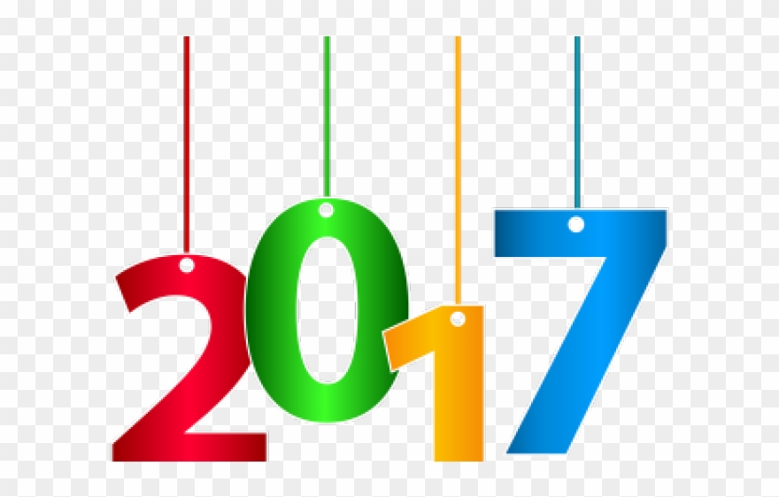 Happy New Year Clipart Elegant - Png Download