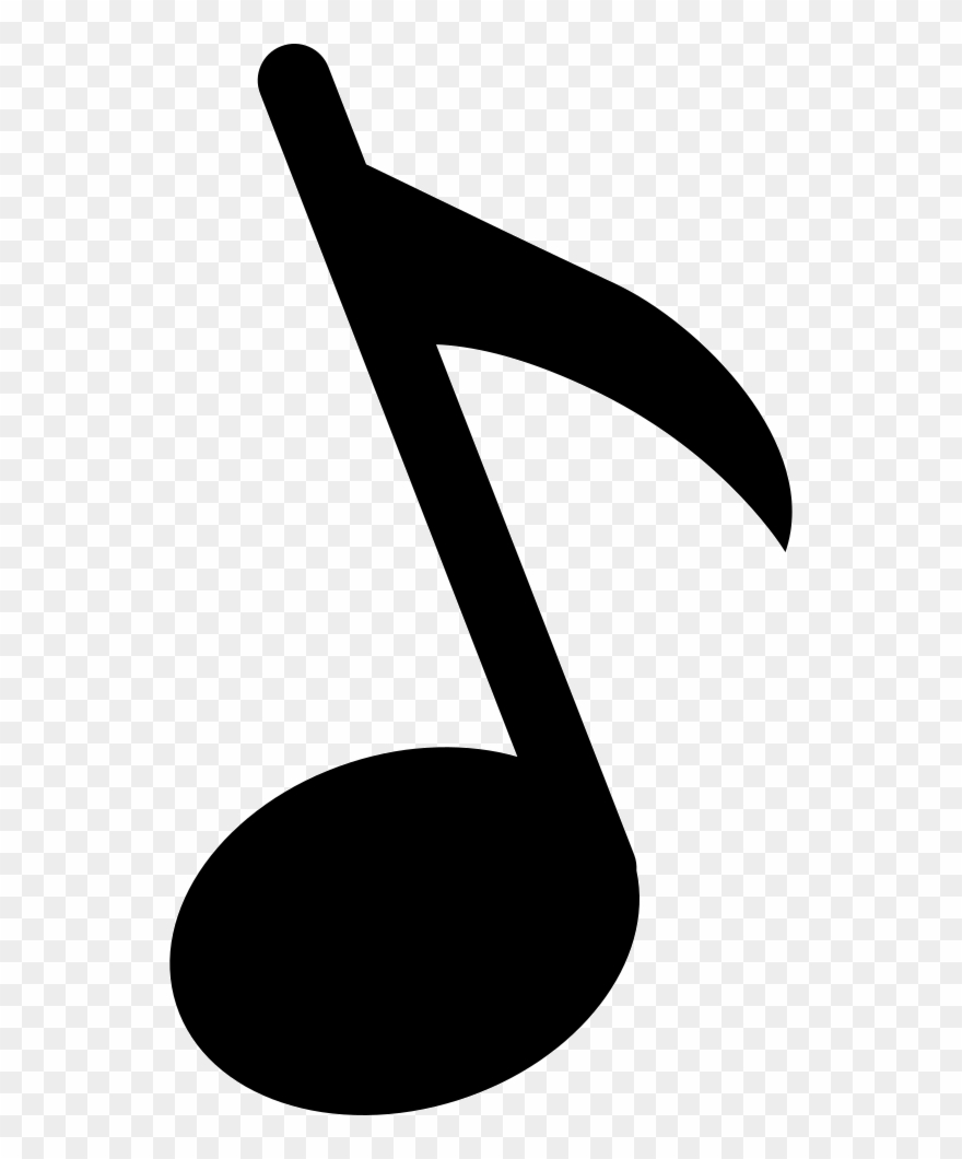 Note Clipart Eighth Note - Portable Network Graphics - Png Download