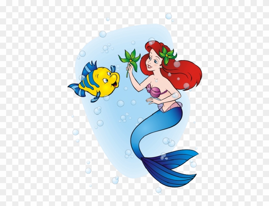 Little Mermaid Cartoon Images Bing Free Clip Art Cat - Marcos De Dibujos Animados Sirenita Ariel - Png Download