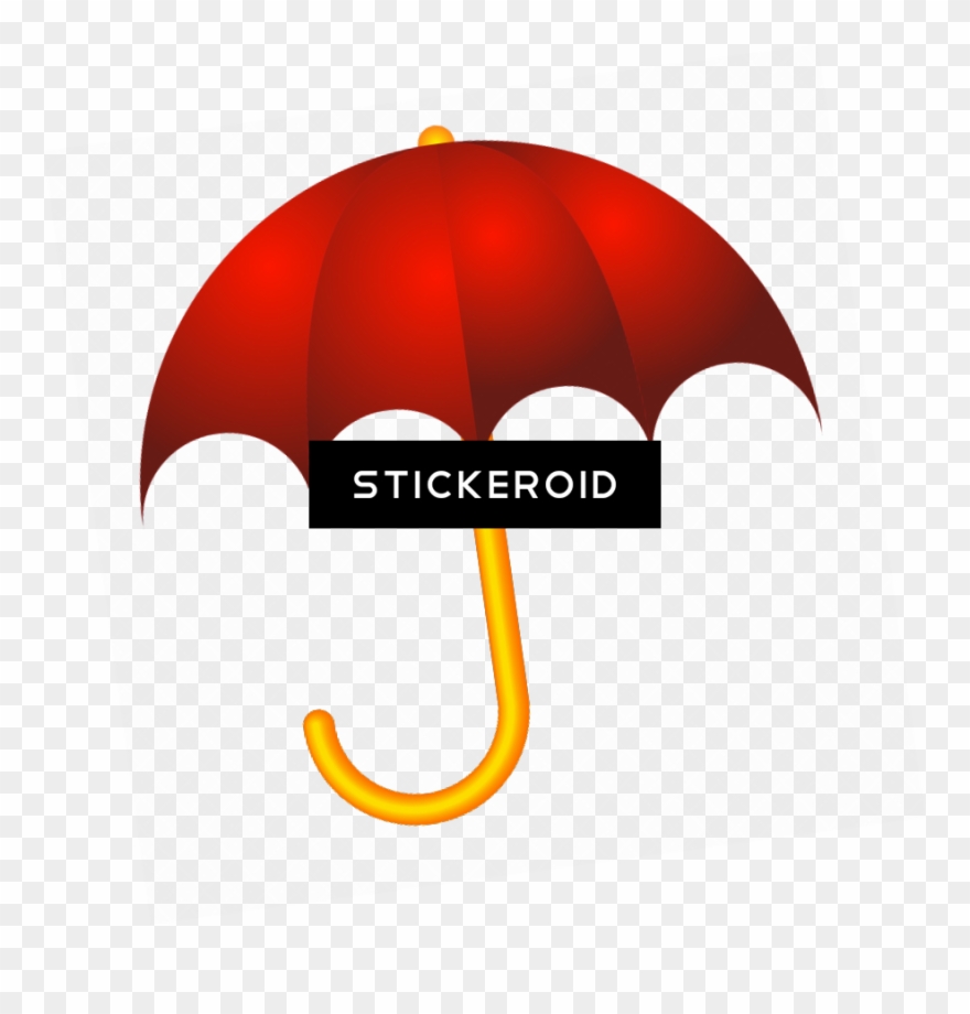 Red Umbrella - Umbrella Clipart