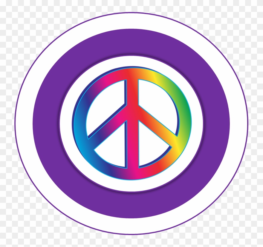 Kit Para Imprimir Gratis - Colorful Peace Clipart