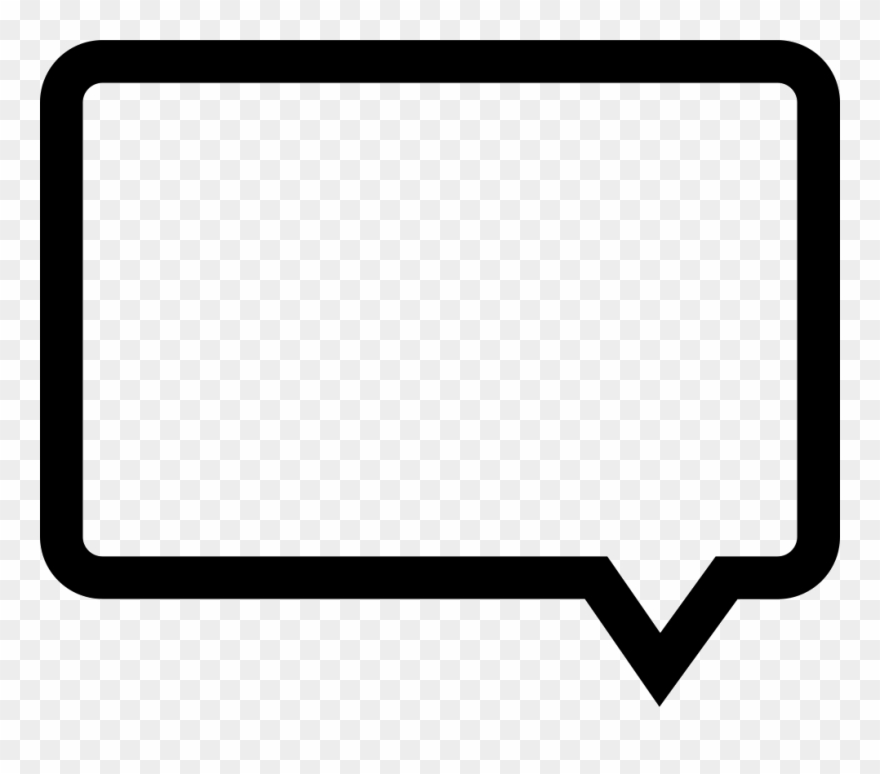 Chat Comment Oval Speech Bubble With Text Lines - Clip Art - Png Download