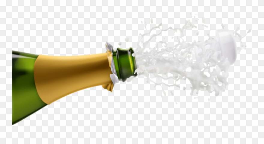 Champagne Explosion Transparent Png - Champagne Explosion Clipart