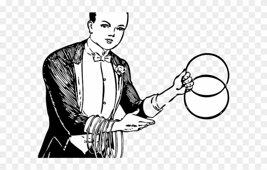 Indian Clipart Magician - Easy Drawings Of Magicians - Png Download
