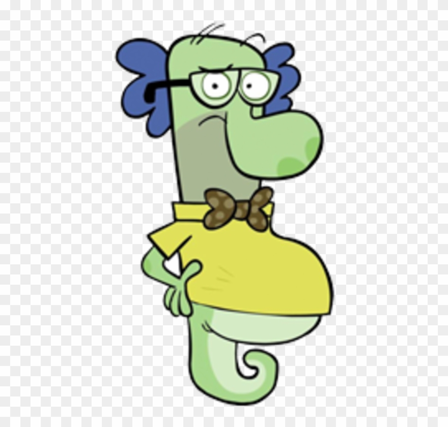 Purple Clipart Seahorse - Fish Hooks Tv Show Disney - Png Download