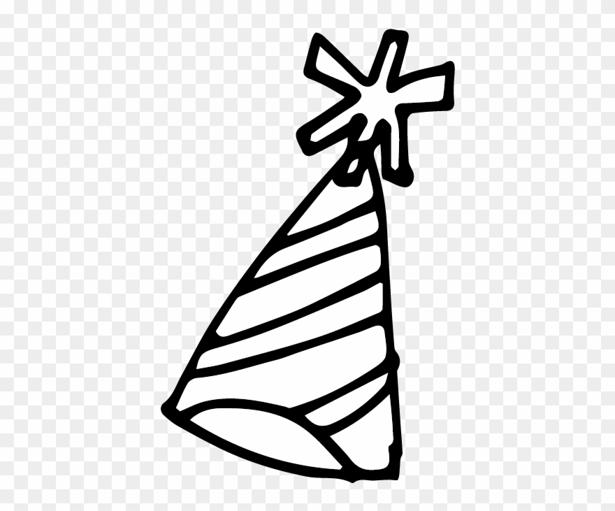 คลิกเพื่อดาวน์โหลด - หมวก ปี ใหม่ ลาย เส้น Clipart