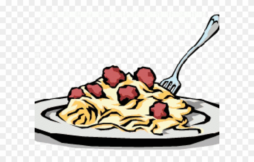 Clip Art Spaghetti Dinner - Png Download