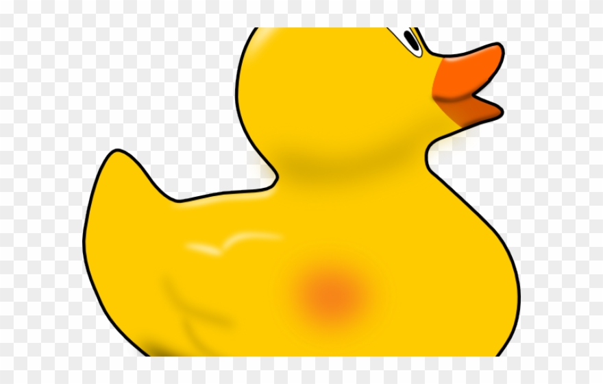Bubbles Clipart Duck - Rubber Duck Clip Art - Png Download