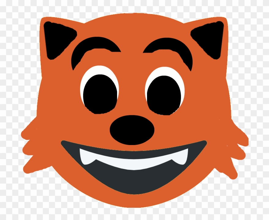 Yo Guys I Gave A Shot At Making A Cool Cat Version - Smiley Clipart