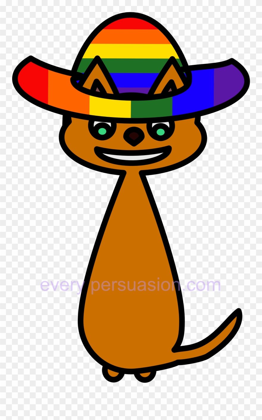 Image Of Cool For Gay Cats - Cat Clipart