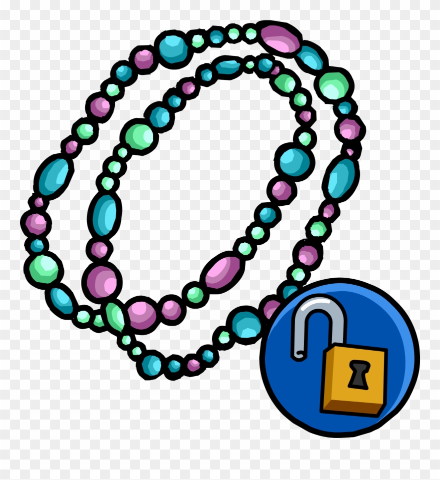 Image Pastel Clothing Icon Id Png Club - Necklaces With Beads Clipart Transparent Png