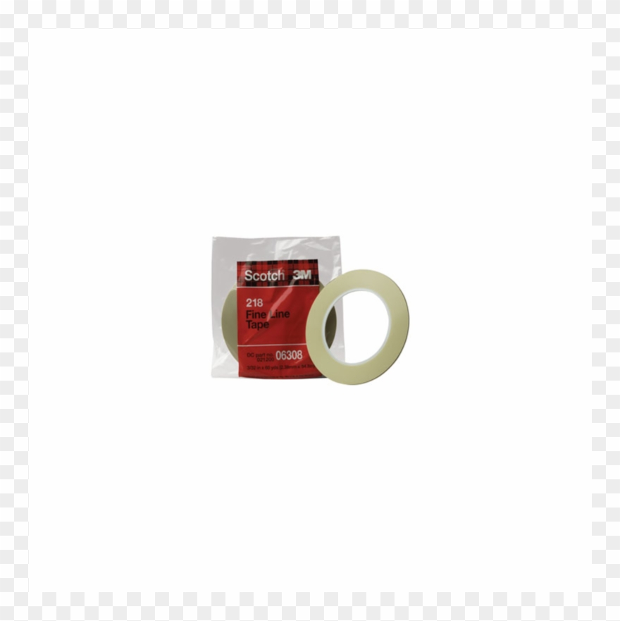 3m Scotch Fine Line Tape 218, 3/32 Inch X 60 Yd Clipart