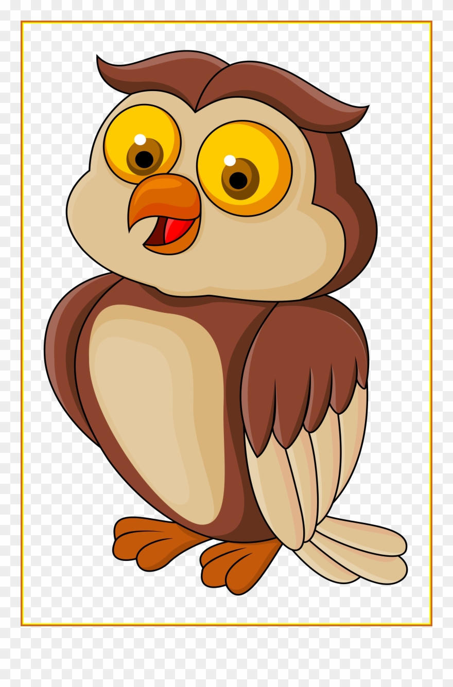 Dogs Clipart Yorkie - Owl Funny Cartoon - Png Download