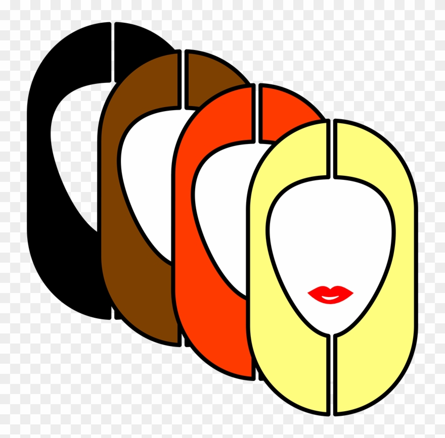 Hair Colour Clipart