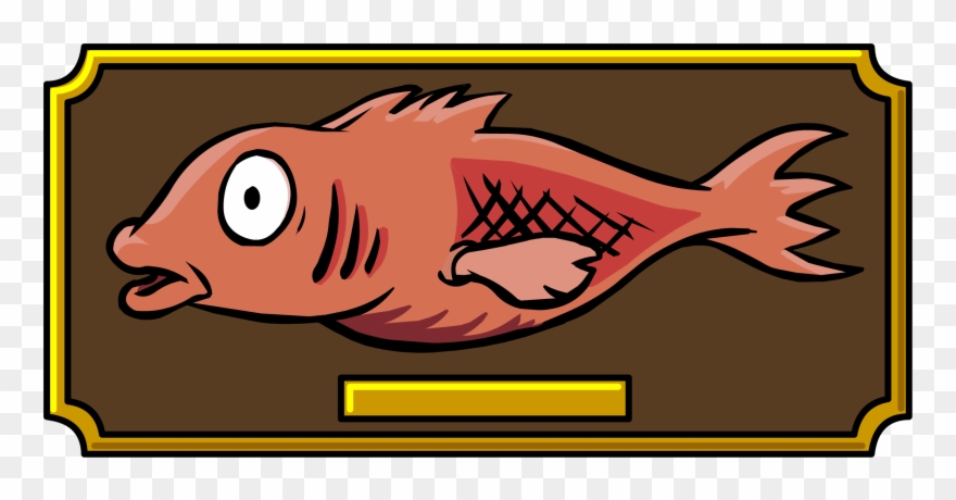 Mullet Fish - Club Penguin Mullet Clipart