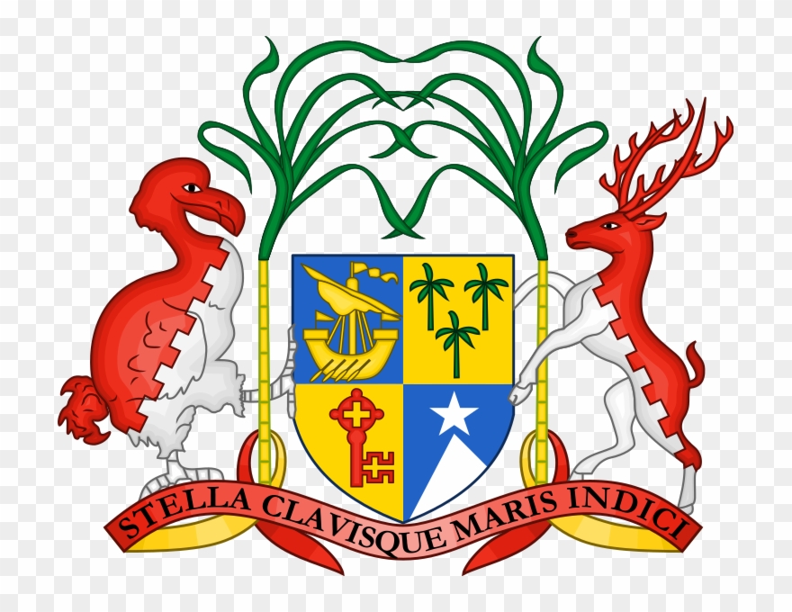 Coat Of Arms Of Mauritius - Mauritius Coat Of Arms Clipart