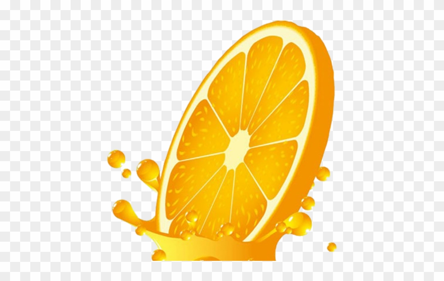 Bagel Clipart Juice - Orange Vector - Png Download