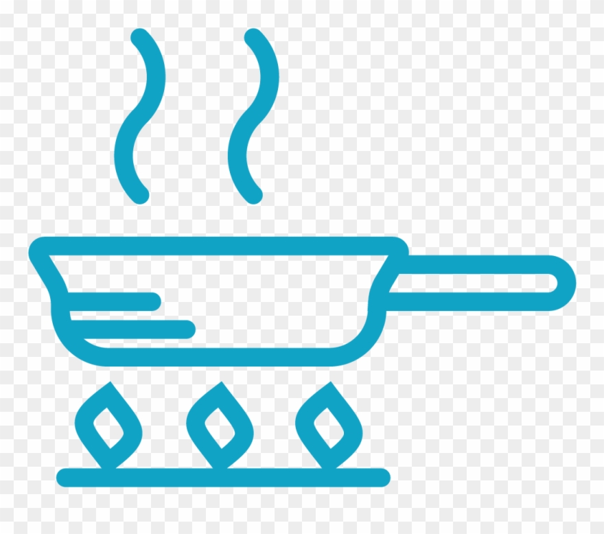 Air Conditioner, Furnished, Cooking Allowed - Frying Clipart