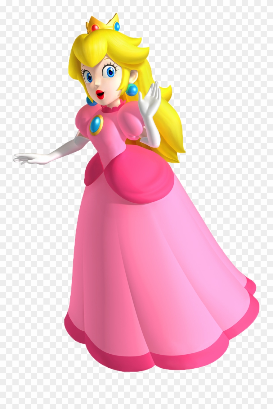 Princess Peach Clipart Fantendo - Princess Peach Room Decor Decal - Removable - Png Download