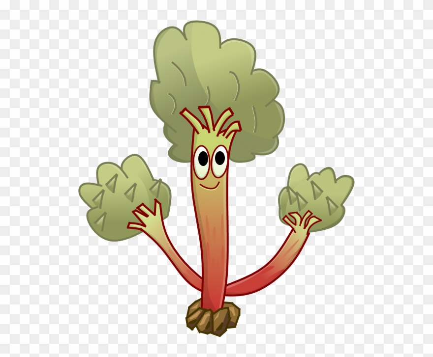 Rhubarb Hd - Pvz Rhubarb Clipart