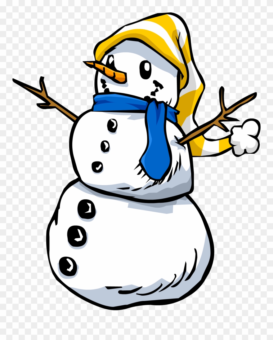 Picture Download Image Snowman Sprite Png Club Penguin - Snowman Sprite Clipart