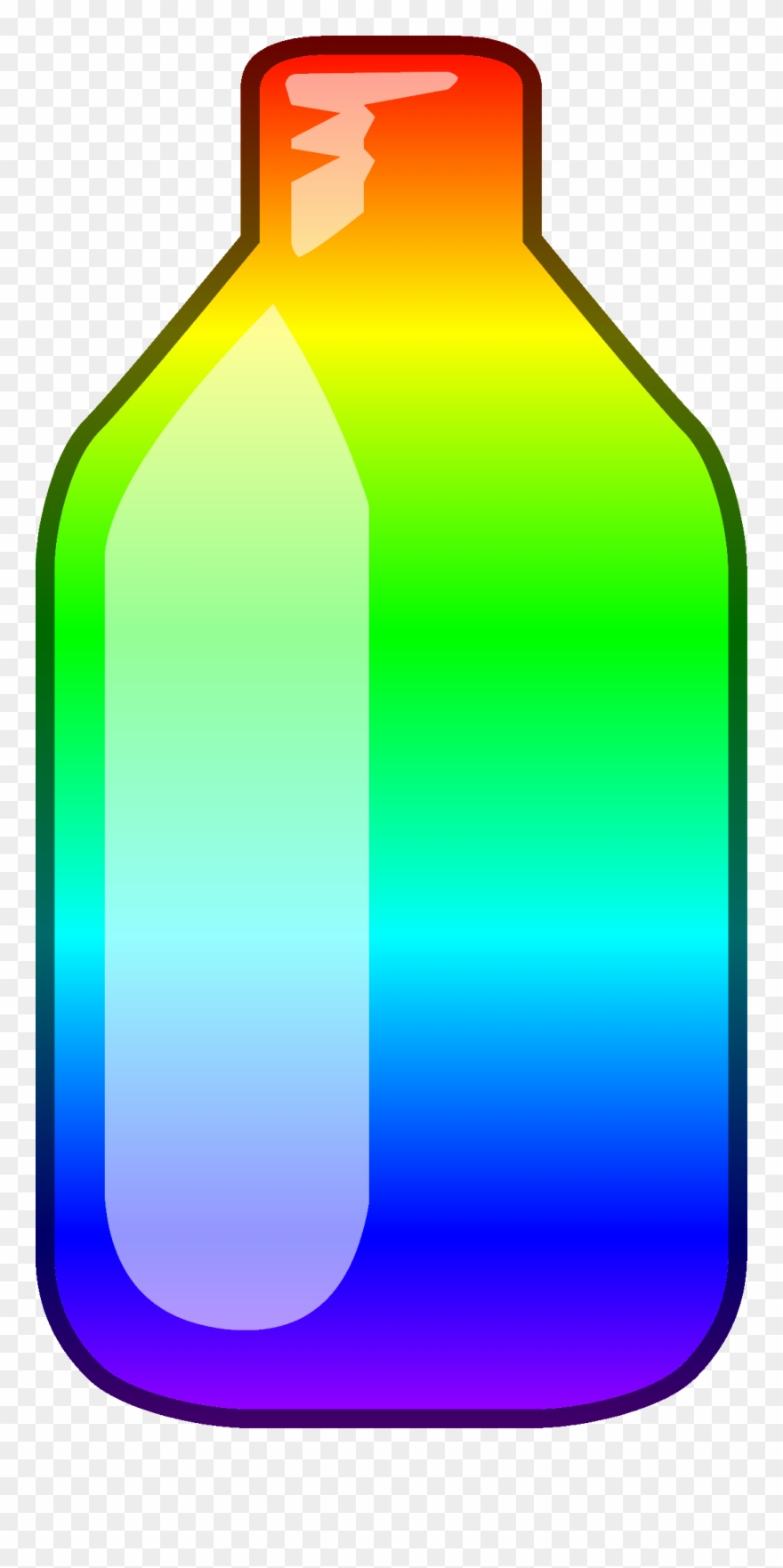 Plastic Bottles Clipart Bfdi - Bfdi Water Glass - Png Download