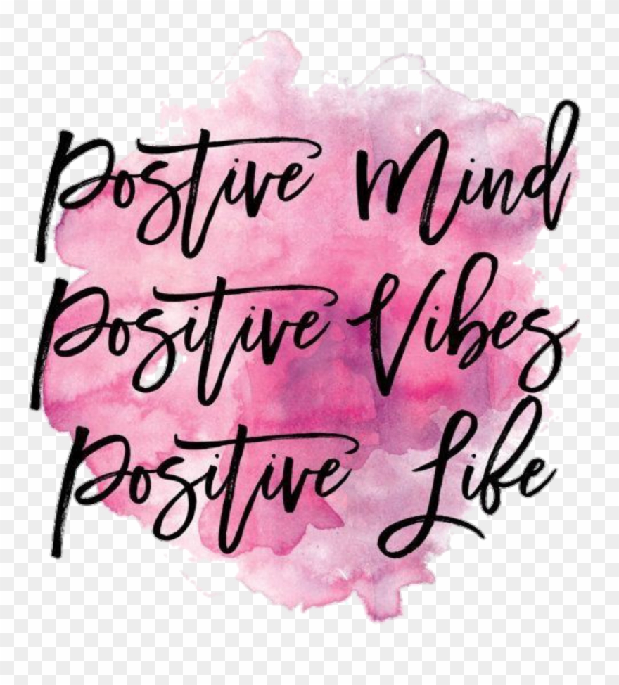 Positive Vibes Sayings Life Mind Png Transparent Dog Clipart