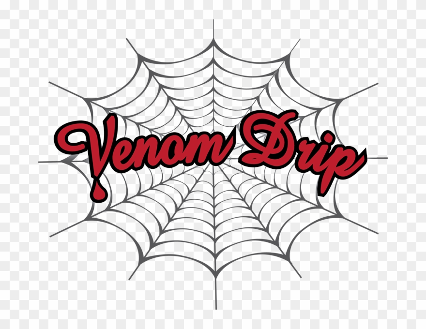 Venomdripimage - Spiders Web Coloring Pages Clipart