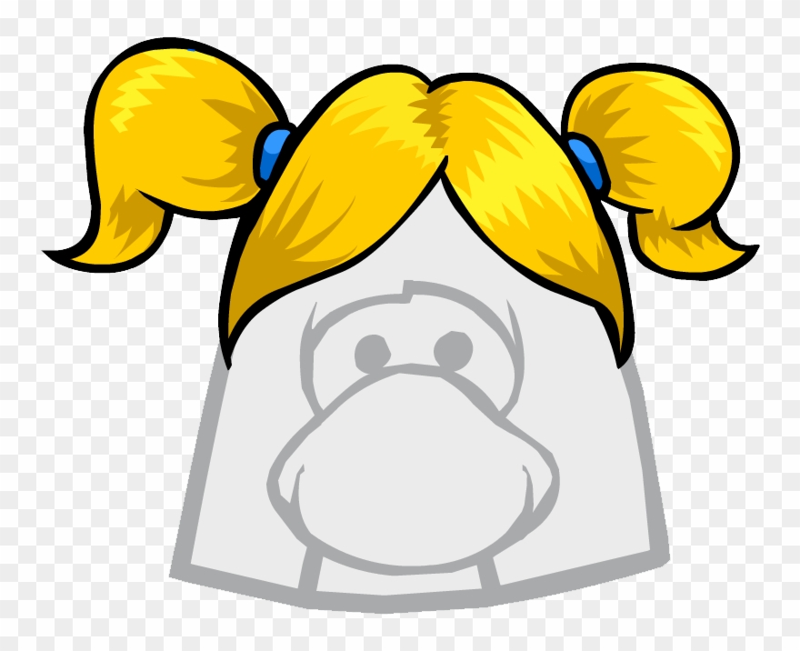 Pig Tails Png Vector Transparent Download - Club Penguin The Right Clipart