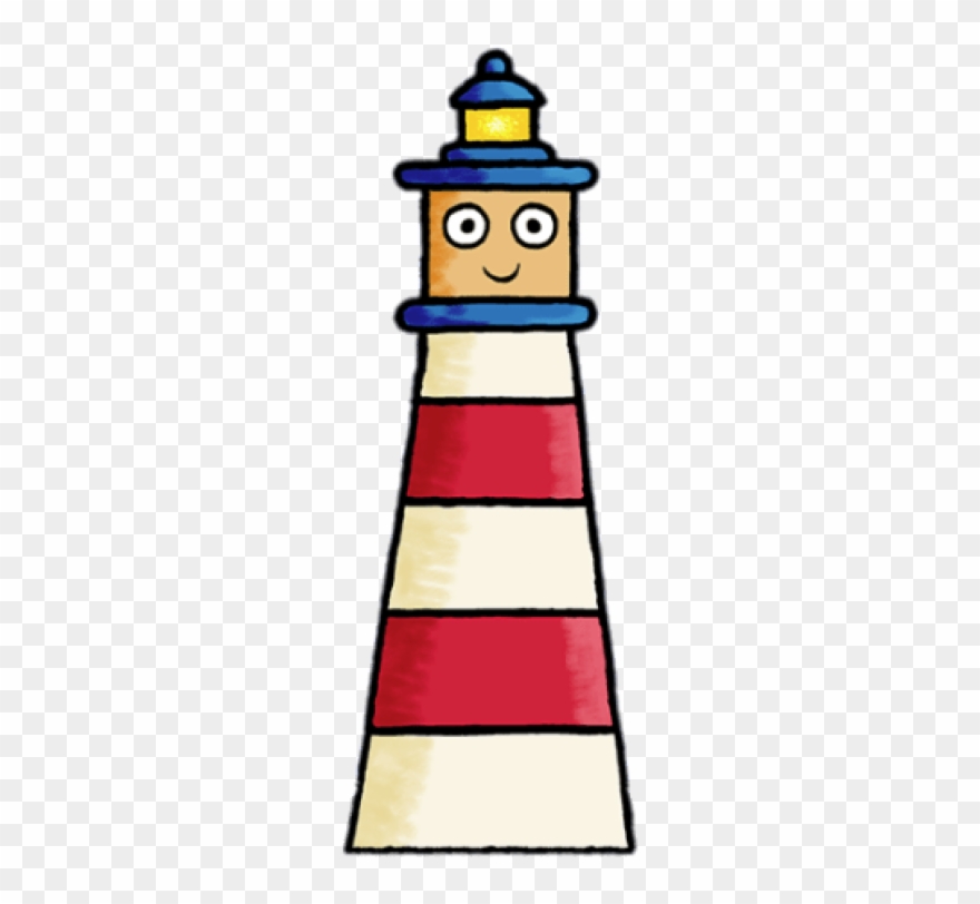 Toot Character Lenny The Lighthouse - Cartoon Clipart