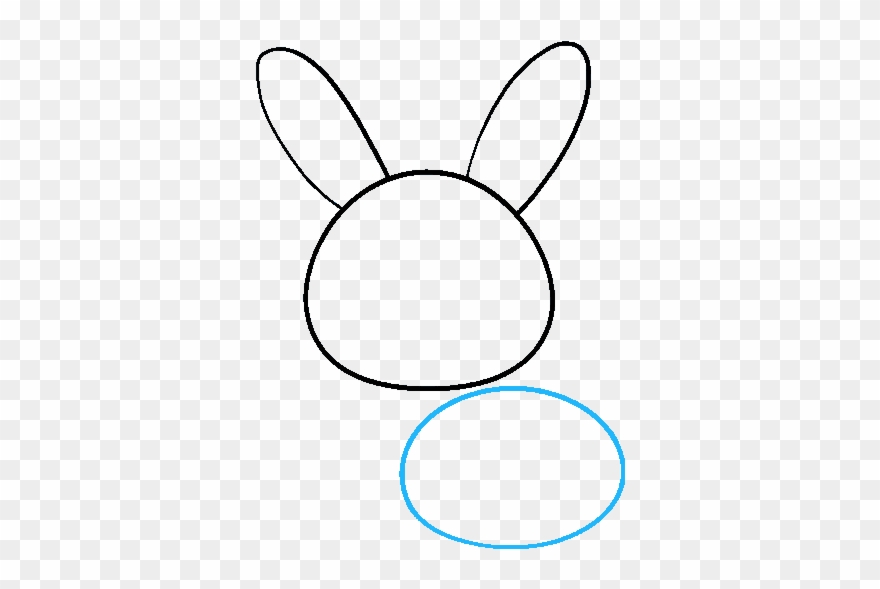 How To Draw Bunny - Cách Vẽ Con Gấu Đơn Giản Clipart