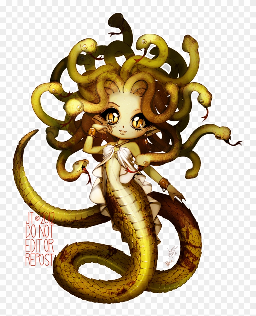 Medusa Greek Mythology Poseidon Clipart