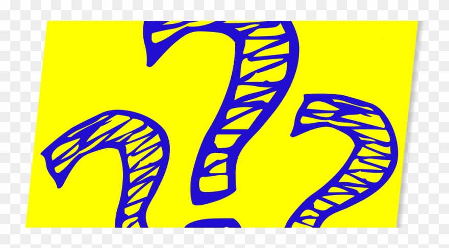 Software Management Consultants, Inc - Question Marks Yellow Png Clipart