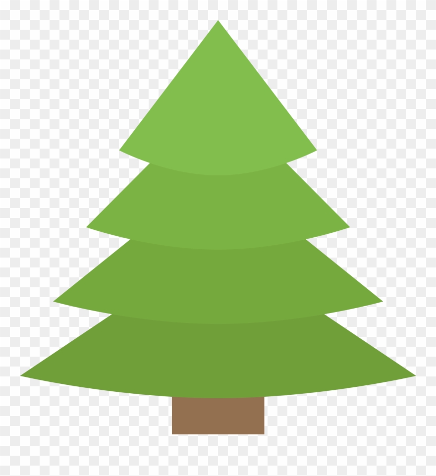 Iron On T Shirt Transfers - Christmas Tree Cartoon Plan Clipart