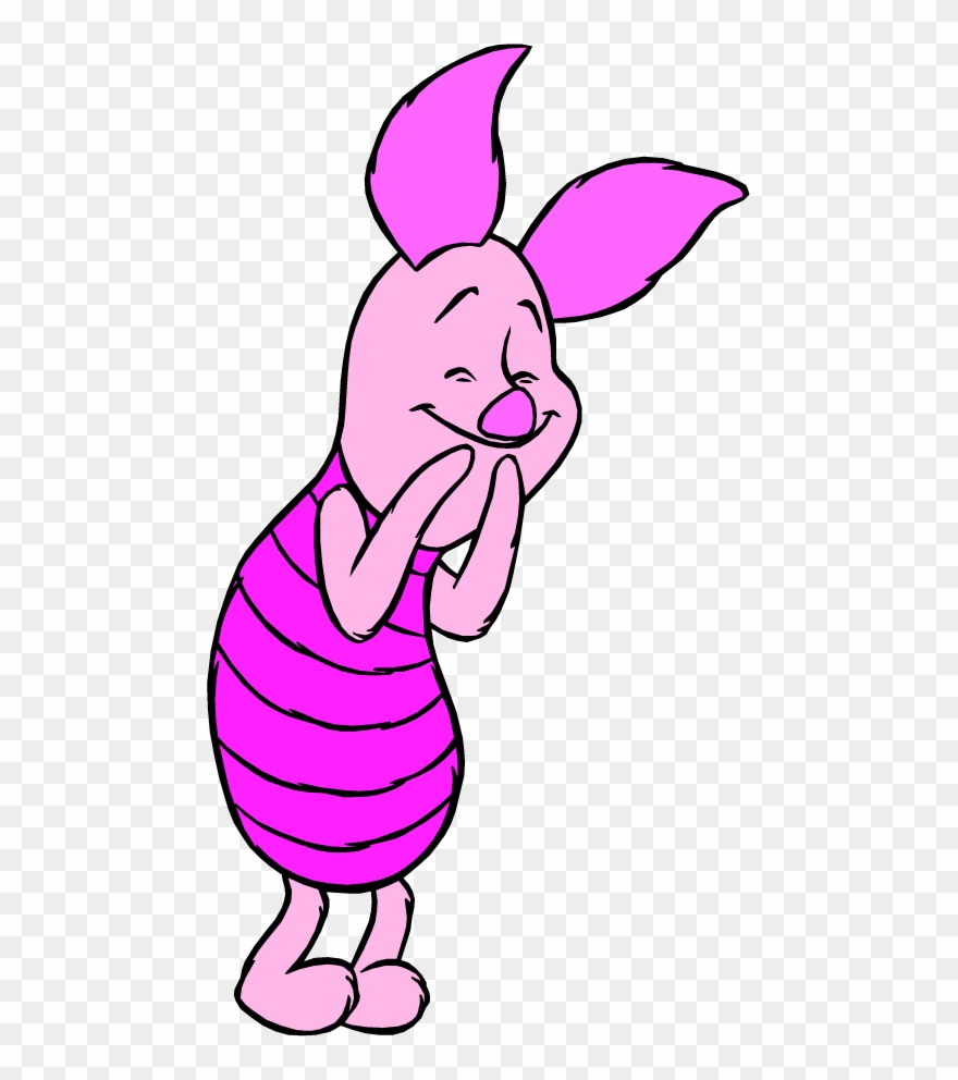 Piglet007 - 0kb - Piglet From Winnie The Pooh Clipart