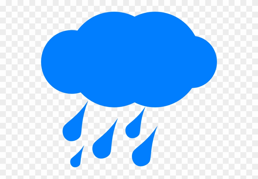Cartoon Rain Cloud Clipart
