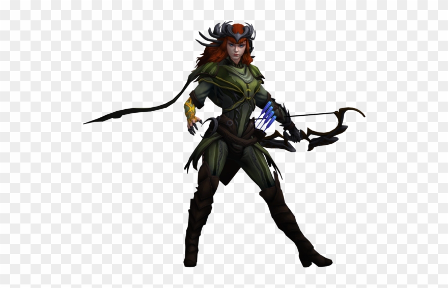 Smite Artemis - Art Clipart