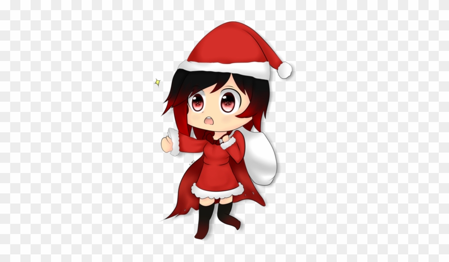 Jpg Free Stock Rwby Ruby Rose By - Christmas Rwby Chibi Clipart