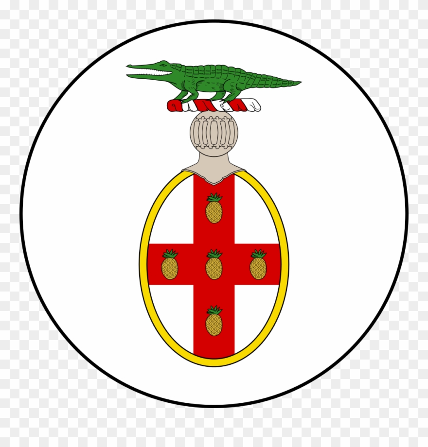 Badge Of Jamaica - First Coat Of Arms Of Jamaica Clipart