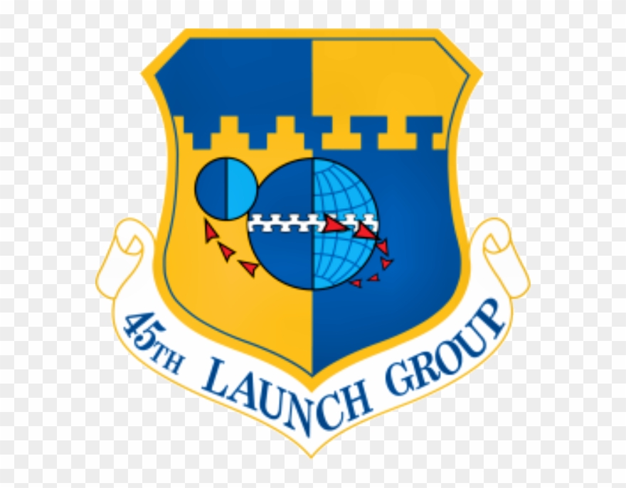 45th Launch Group - 45th Space Wing Logo Clipart