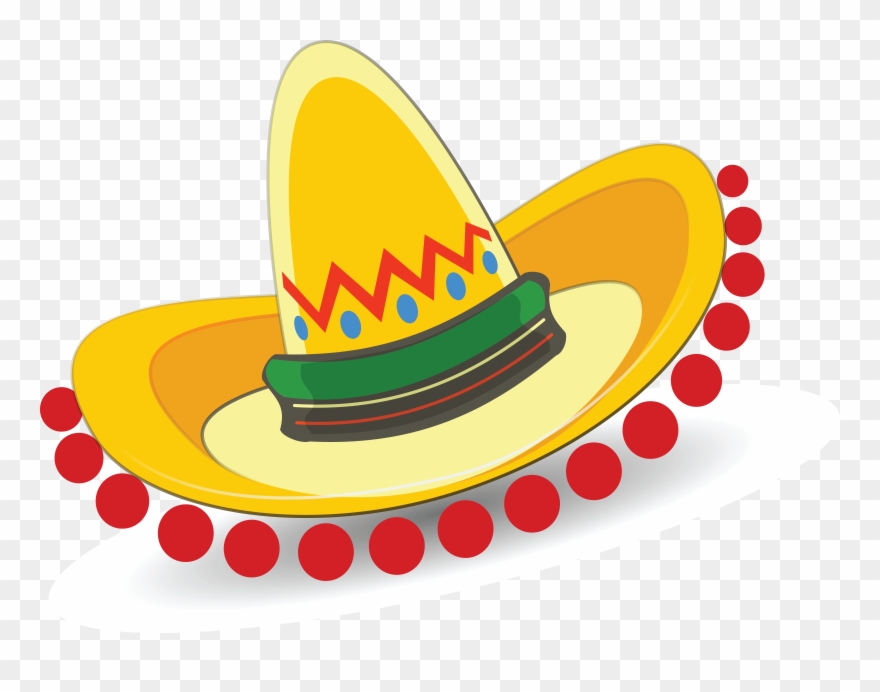 Mexican Hat Transparent Background Clipart