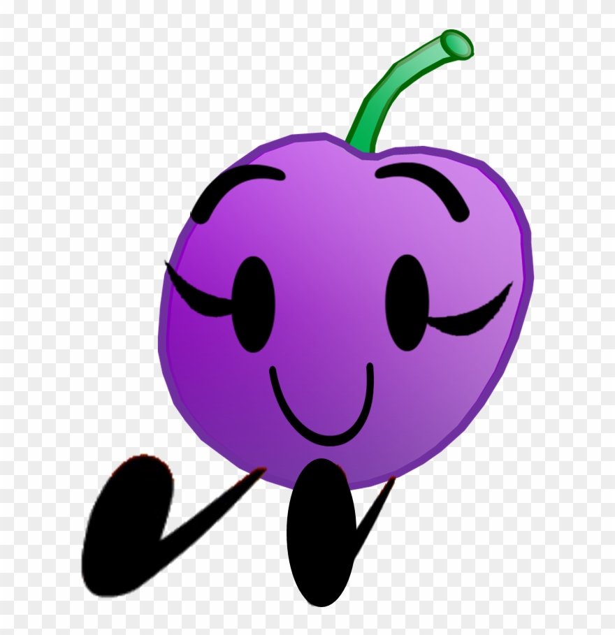 Grape Clipart Purple Object - Bfdi Grape - Png Download