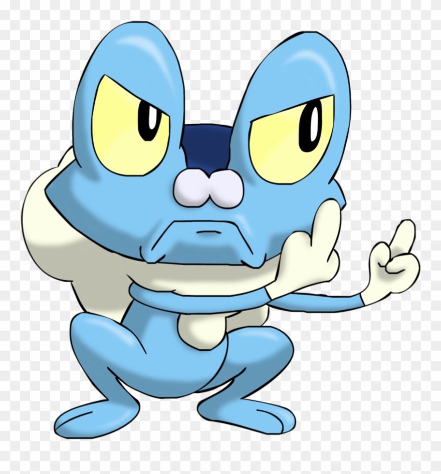 304kib, 894x894, Froakie Flip Off By Clamdiggydiggy-d6c7goy - Pokemon Go Froakie Clipart